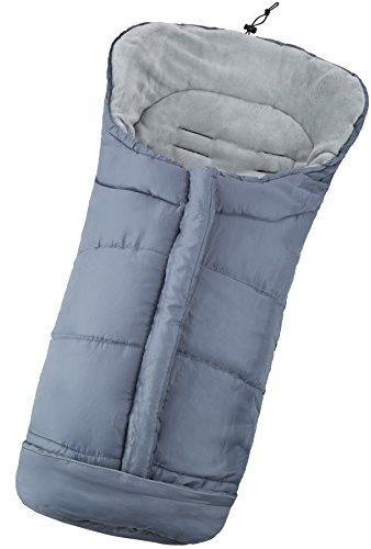 tectake® Winterfußsack für Kinderwagen Buggy Autositz (Grau)