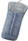 tectake® Winterfußsack für Kinderwagen Buggy Autositz (Grau)