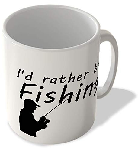 McMug - I'd Rather Be Fishing - Mug, Ceramic, 11fl.oz.