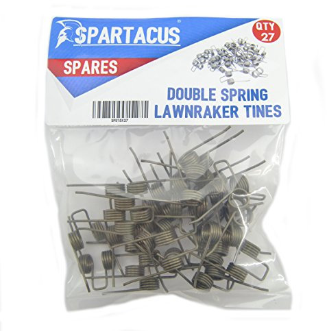 Spartacus 27 x Replacement Lawn Raker Scarifier Tines Tynes For Handy THSR