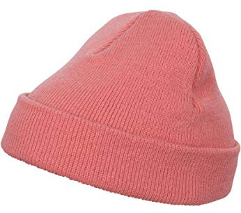 Flexfit Heavyweight Beanie Cap, Coral, one size