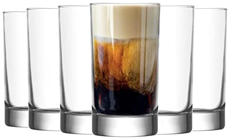 LAV 12x Clear 150ml Ada Shot Glasses - Small Vodka Tequila Jelly Cocktail Mini Dessert Party Drinking Glass Cups Set