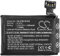CS-IPW187SH Batería 340mAh Compatible con A1861, Watch Series 3 42mm, Watch Series 3 GPS 42mm sustituye A1875