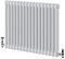 The Bath People 82060 Utopia Traditional Mild Steel Double Panel Column Horizontal Radiator 600 x 785 – White