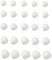 5x CACHE ECROU CAPUCHON BOUCHON PLASTIQUE BLANC VIS AUTO M4 M5 M6 M8 M10 M12 M14 M16 M20 M24 M30 (Diamètre M10 / Hex 16mm)