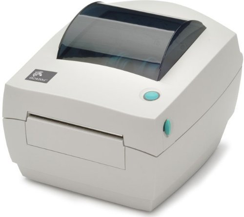 Zebra CG420d Etikettendrucker (Direct Thermal / Thermal Transfer, 203 x 203 DPI, 102 mm/Sek, 8 MB, 8 MB, 127 mm), Weiß (Generalüberholt)