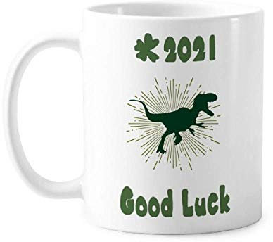 Strength Predator-Prey Body Type Good Luck 2021 Tasse Keramik Kaffee Porzellan Tasse Geschirr