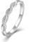 Starnny Damen Ringe Sterling Silber 925 Infinity Unendlichkeit Ringe 3A Cubic Zirkonia Verlobungsring für Damen,57