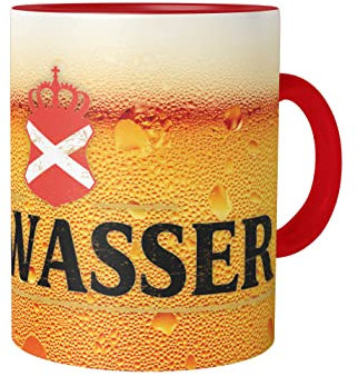 Urban Backwoods Pißwasser Tasse Mit Spruch Kaffeetasse