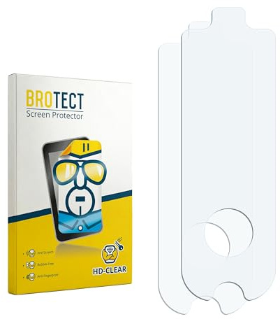 BROTECT Schutzfolie für Segway Ninebot KickScooter MAX G2D | 2 Stück Transparenter Displayschutz Made in Germany Klare Displayschutz-Folie Clear Einfache Montage Case-Friendly