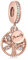 Amuefer Albero della famiglia Cuore Charm Compatibili Bracciale Collana, Argento Sterling Oro rosa Ciondolo Compleanno Natale Gioielli Regali per le Donne Moglie Amici