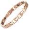 EnerMagiX Tungsten Magnetic Bracelets for Women, Magnetic Wristband with Ultra Strength Magnets,Brazaletes (Rose Gold)