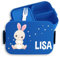 Kinder Bento Box Midi Lunchbox für Mepal Bentobox - Hase süß Hasen Hasenmotiv Langohr Rabbit - 900 ml - Blau - brotdose mädchen kindergarten bunny rabbits snackdose jausendose schule tiere
