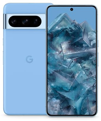 Google Pixel 8 Pro - Smartphone Android sans SIM Lock mit Teleobjektiv, Akkulaufzeit plus long und Super Actua Display - Bay, 256GB (Refurbished)