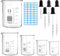 5 Stück Messbecher Klein 100ml 50ml 25ml 10ml 5ml, Becherglas mit Messskala, Borosilikatglas Mini Messbecher mit Graduierter Tropfer und Etikettenaufkleber, Becherglas für Labor