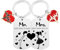 Cadeau Couple Porte clé Cadeau de Mariage pour Mariée et Le Marié Cadeau de fiançailles, Anniversaire, Cadeau Saint Valentin porte clef saint valentin cadeau saint valentin couple cadeau amoureux
