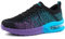Hitmars Chaussures de Running Femme Chaussure Sport Baskets de Sport Tennis Baskets Coussin d'air Mode Sneakers Légères Marche Violet 36