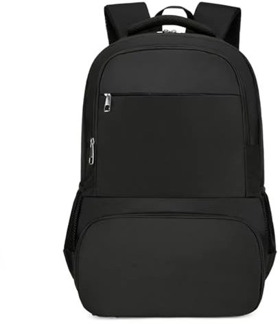 CINGHI LUSSO Zaino PC Portatile, Zaino da Viaggio con Borsa Termica Porta Pranzo con Porta USB, Laptop Zaino Lavoro Donna Uomo per Campeggio Viaggio - Nero