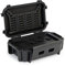 Wiltec Universalkoffer 28,2 x 17,8 x 9,95 cm, wasserdichter Transportkoffer, Schutzkoffer aus ABS, Koffer mit sicherem Verschlussmechanismus