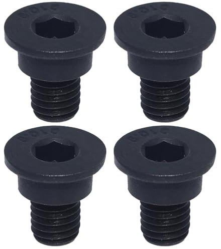 4 Brake Disc Retaining Screws M8X14 Rotor Hex Mount Countersunk Bolt 34211161806 Car Replacement Parts for BMW 1 2 3 5 6 7 Series