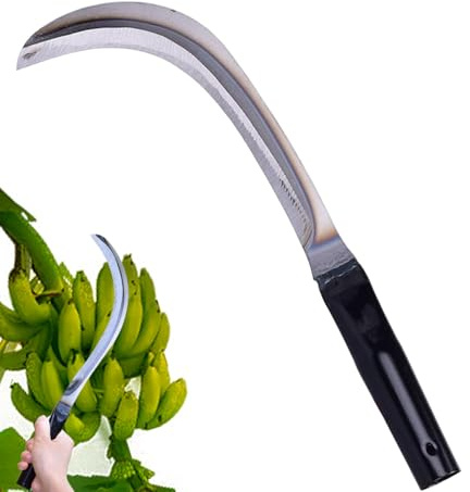 Gartensichel, leichte Sense für den Garten – schwerer Schnitt, leicht, Gartengerät für Feld, Dschungel, Pfad im Freien