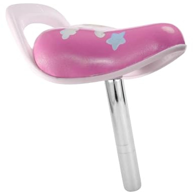 Qianly Cuscino di Ricambio per Sella da Bici da Equilibrio per Bambini, per Ragazze E Ragazzi da 12 Pollici, Rosa