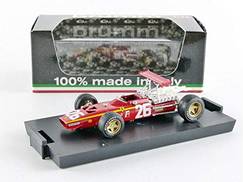 Modellino Ferrari 312 F1 Jacky Ickx 1968 Scala 1:43 1988-2008 R171