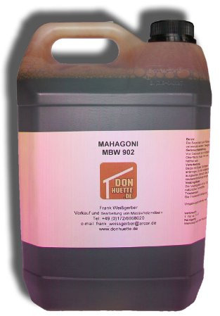 Beize Holzbeize Mahagoni 5000ml (Grundpreis € 13,00 / l)