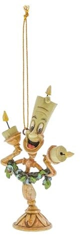 Disney Traditions, Figura de Lumiere de La Bella y La Bestia para colgar, Enesco