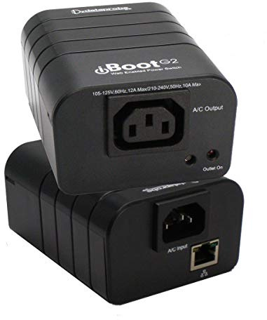 Dataprobe iBoot-G2 Commutateur d'alimentation réseau de Base, 1 Sortie, domotique et redémarrage à Distance (routeurs, webcams, serveurs) Commutateur d'alimentation Web