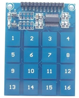 Aihasd TTP22916 canali Sensore tattile digitale Capacitivo Modulo interruttore capacitivo