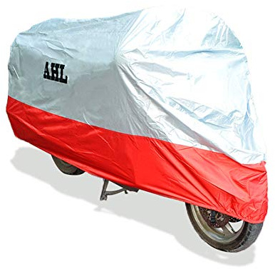 AHL L Rot Wasserdicht Kälteschutz Regenschutz Staubdicht Faltgarage motorradgarage Motorroller abdeckplane Roller Abdeckung Motorrad abdeckplane Motorradabdeckung