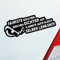 Auto Aufkleber Fährste noch NEN bisschen dichter auf, Kannste auch gleich selber lenken! 20x7 cm Schwarz Matt Sticker Heckscheibenaufkleber