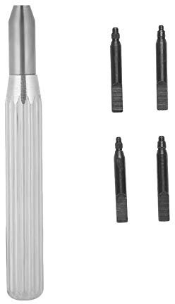 Uhrenrohr Einsatzentferner, Sehen Sie Crown Tube Insert Remover, mit 4 Pins für Tudor/Tube