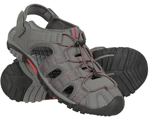 Mountain Warehouse Trek Mens Walking Shandal Dark Grey 7
