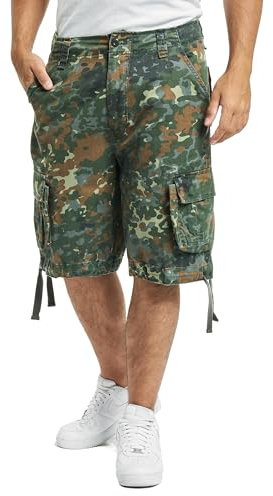Brandit Herren Urban Legend Shorts Cargos, Flecktarn, 3XL