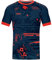 JAKO Herren Jersey Trikot Tropicana, Navy/Flame, XL EU
