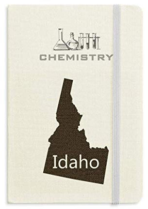 Idaho The United States Of America Map Chestry Notebook Classic Journal Diary A5