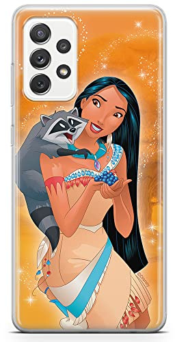 ERT Group Handyhülle für Samsung A33 5G Original und offiziell Lizenziertes Disney Muster Pocahontas and Meeko 001 optimal an die Form des Handy angepasst, hülle aus TPU