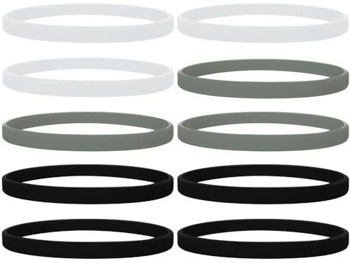 GOGO 100 Stück Silikon Jelly Armbänder Dünne Silikonarmbänder für Erwachsene, Gummi Armreifen, Partyzubehör