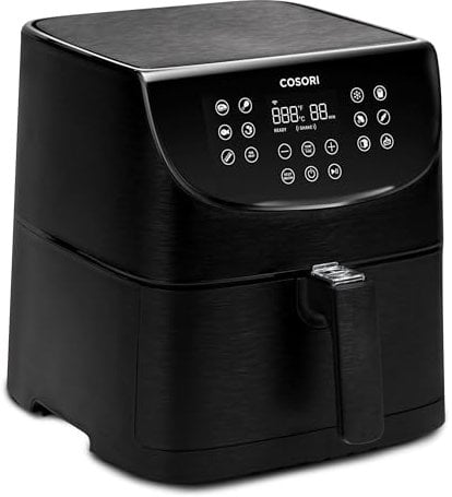 Cosori CS 158-RXB negro Freidora de calor giratoria, (CS158-RXB)