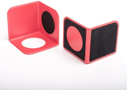 rati Nook - Fijación de Equipaje para el Maletero I con Velcro y Almohadillas Antideslizantes I Ayudante de ordenación I Ayuda de Carga I Organizador I 2 pz – Rojo