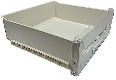 eRicambi®, Cassetto Contenitore Intermedio Freezer Congelatore, Compatibile con Ariston Indesit Hotpoint, Dimensioni: 395x367x140 (mm) Frontale Trasparente, Modelli Compatibili: IC INCB QCB WICB