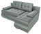 BROMARKT Ecksofa KASTELL 2 L-Form Schlafsofa Wohnlandschaft Links/Rechts Couch, Bettkasten,Schlaffunktion,viele Farbvarianten (Rechts, Monolith 85 – Grau, h80 x t141 x b200 cm)