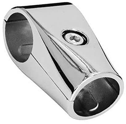 Fonowx 1 Uds. Conector de Abrazadera de Tubo en T de Piezas Fijas de Aluminio de 25mm para Barco de Andamio