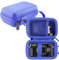 WERJIA Custodia rigida per fotocamera digitale Canon PowerShot G7X Mark III/G7X Mark II/G7 X, adatta per cavo USB e batterie extra (blu)