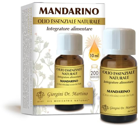 Dr Giorgini MANDARINO Olio essenziale naturale - 10 ml