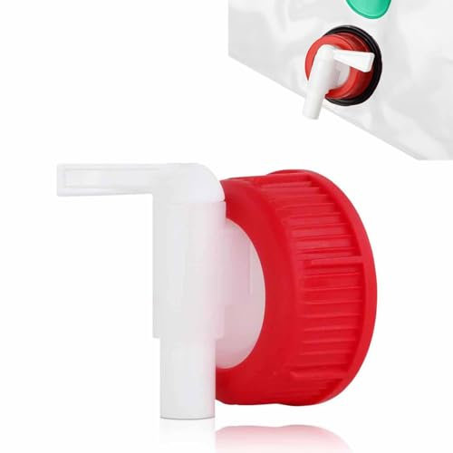 Norhogo Rubinetto pieghevole a secchio, valvola girevole, secchio pieghevole in plastica, interruttore girevole per rubinetto di scarico alimentare o beccuccio per un pratico aiuto dosatore
