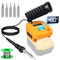 Fiihio Cordless Soldering Station Compatible with Dewalt 20V Battery, Portable Electric Soldering Iron Station LCD Display with USB & Type-C, Battery Powered Soldering Kit for DIY, Appliance Repair
