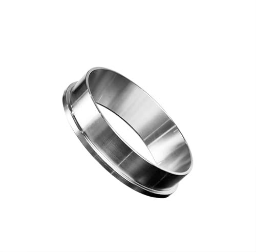 Dosierring 58mm 57MM 57,5MM Kaffee Dosierung Ring 304 Edelstahl for Trichter Siebträger Kaffee Zubehör Werkzeuge Kaffeedosierer (Coffee Dosing Ring, 57.5mm)